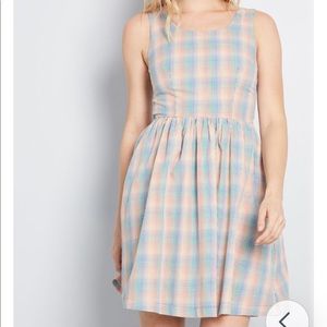 ModCloth Optimistic Effect Sleeveless Dress